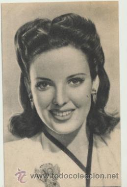 Cin&eacute;ma: Tarjeta Postal n&ordm;  75.  Linda Darnell.  A&ntilde;os 40.