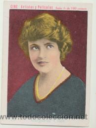 Cin&eacute;ma: Cine Artistas y Pel&iacute;culas n&ordm;  78. Margarite Clark. Chocolate Giralda - Sevilla. A&ntilde;os 20.
