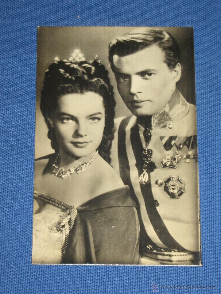 Cine: ROMY SCHNEIDER Y KALHEIN BOHM - N&ordm; 2800 - FOTO POSTAL ORIGINAL