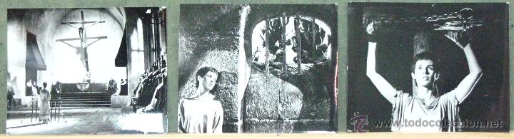 Cine: F28545D DULCINEA MILLIE PERKINS don quijote de la mancha SET 3 FOTOS B/N ORIGINAL ESPA&Ntilde;OLAS