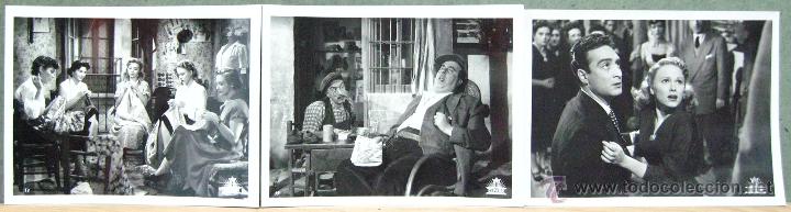 Cine: F15403 ASI ES MADRID SUSANA CANALES MANOLO MORAN 3 FOTOS B/N ORIGINAL ESPA&Ntilde;OLAS