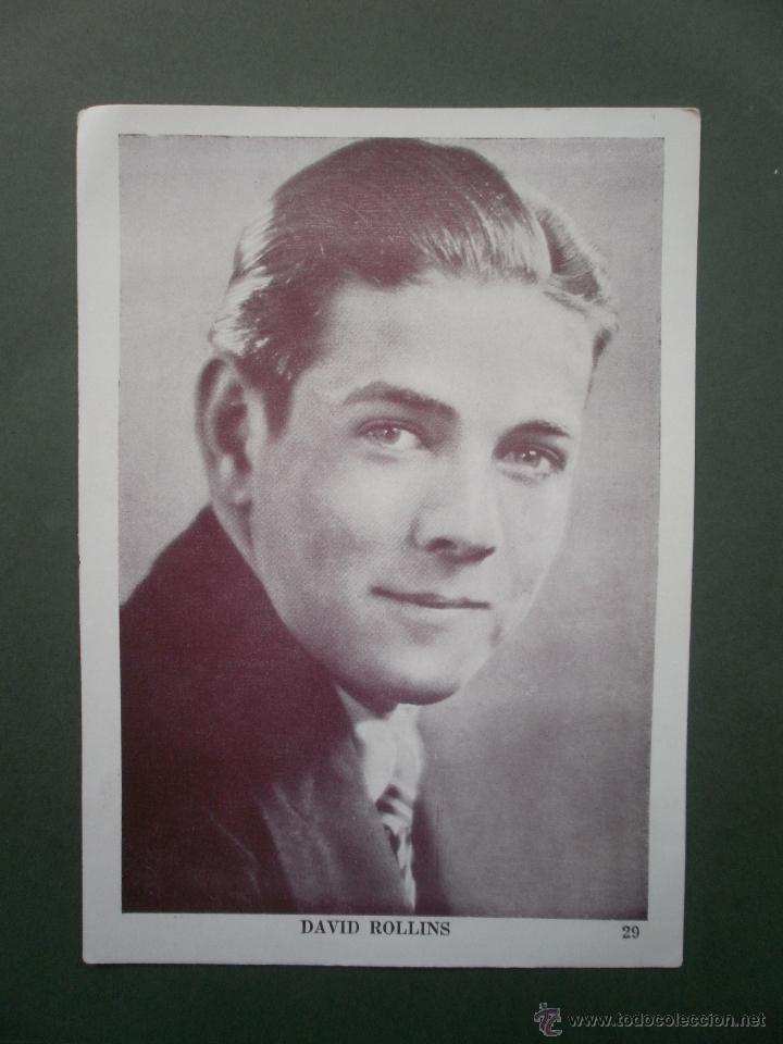 Kino: FOTOGRAMA FOTO CINE ACTOR DAVID ROLLINS N&ordm; 29