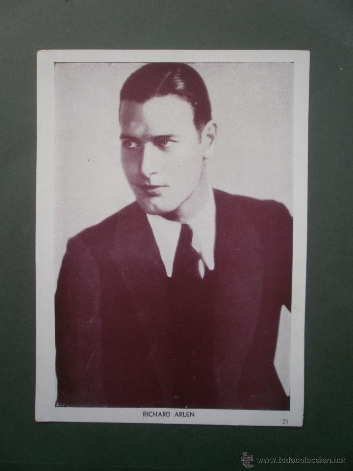 Kino: FOTOGRAMA FOTO CINE ACTOR RICHARD ARLEN N&ordm; 21