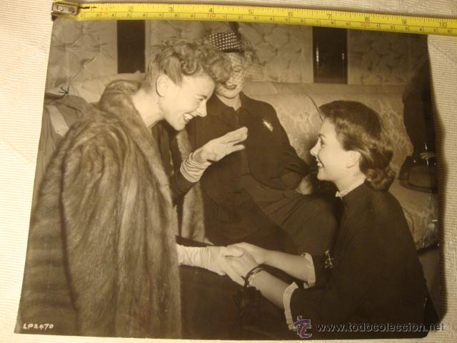 Cine: ANTIGUA FOTOGRAFIA ORIGINAL ACTRIZ MITO DEL CINE JANE SIMMONS, A&Ntilde;O 1950 HISTORICA