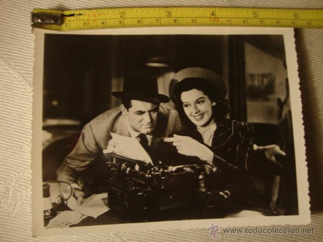 Cine: ANTIGUA FOTOGRAFIA ORIGINAL ACTOR MITO DEL CINE CARY GRANT, A&Ntilde;OS 50 HISTORICA