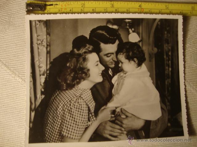 Cine: ANTIGUA FOTOGRAFIA ORIGINAL ACTOR MITO DEL CINE CARY GRANT, A&Ntilde;OS 50 HISTORICA