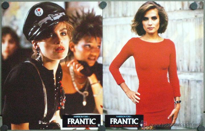 Cinema: G5700 FRENETICO EMMANUELLE SEIGNER 2 FOTOCROMOS ORIGINAL ALEMAN
