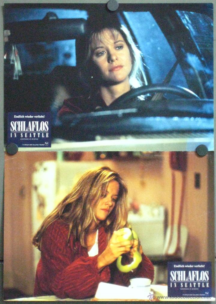 Cinema: G5704 ALGO PARA RECORDAR MEG RYAN 2 FOTOCROMOS ORIGINAL ALEMAN