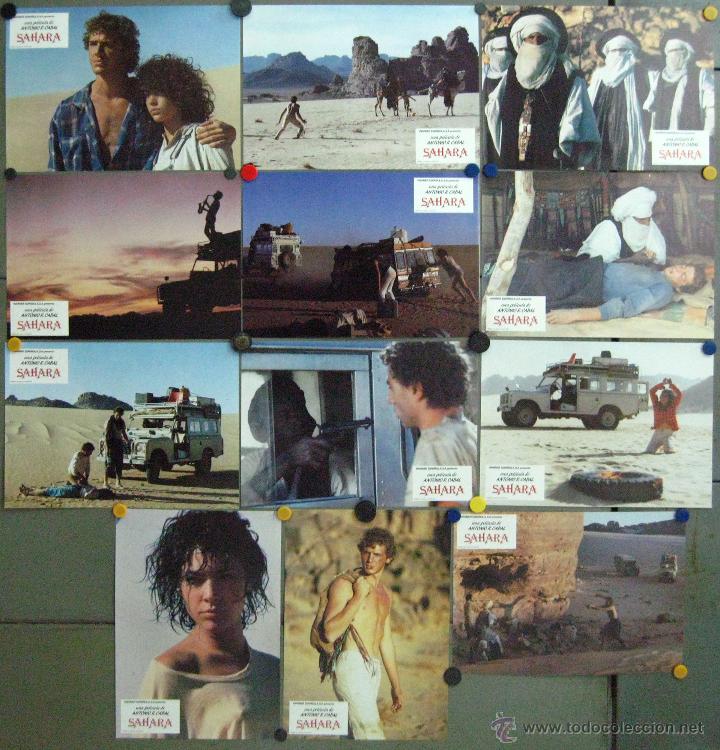 Kino: VQ56 SAHARA MARU VALDIVIESO SET COMPLETO 12 FOTOCROMOS ORIGINAL ESTRENO