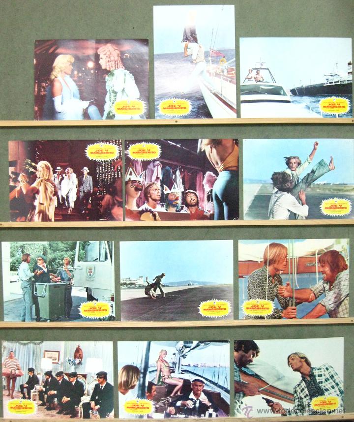 Cine: VQ58 JOE Y MARGHERITO KEITH CARRADINE TOM SKERRITT SET COMPLETO 12 FOTOCROMOS ORIGINAL ESTRENO
