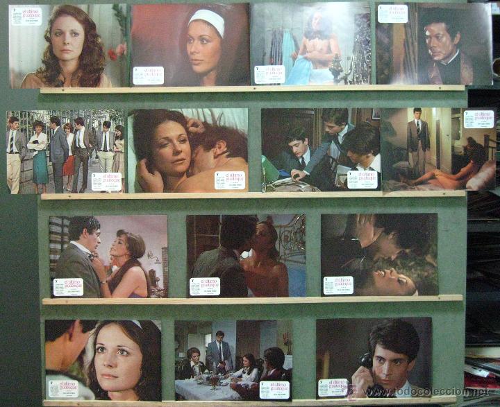 Kino: VR27 EL ULTIMO GUATEQUE CRISTINA GALBO VICENTE PARRA SET COMPLETO DE 14 FOTOCROMOS ORIGINAL ESTRENO