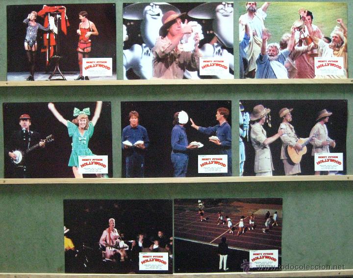 Cinema: VL46 MONTY PYTHON EN HOLLYWOOD SET 8 FOTOCROMOS ORIGINAL ESTRENO