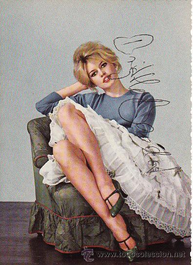 Cine: POSTAL BRIGITTE BARDOT - PCA 1506
