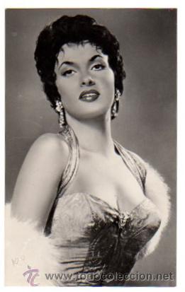 Cine: TARJETA POSTAL ACTRIZ GINA LOLLOBRIGIDA. FILM LA MUJER MAS GUAPA DEL MUNDO. N&ordm; 5247. A&Ntilde;OS 60