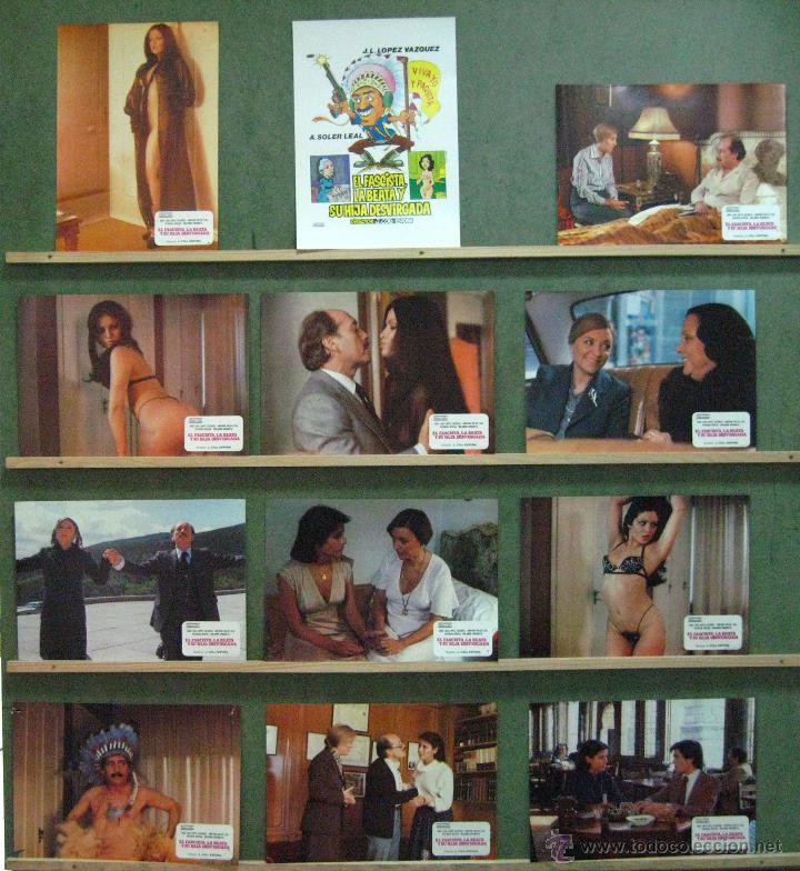 Cinema: VW76 FASCISTA LA BEATA SU HIJA DESVIRGADA AMPARO SOLER LEAL SET COMPLETO 12 FOTOCROMOS ORIG ESTRENO