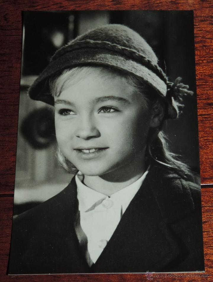 Cine: FOTOGRAFIA DE MARISOL, 1961, HA LLEGADO UN ANGEL, ARCHIVO BERMEJO, 1961, TAMA&Ntilde;O POSTAL.13,6 X 8,7 CM