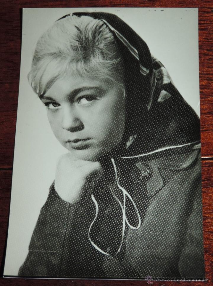 Cine: FOTOGRAFIA DE MARISOL, 1961, HA LLEGADO UN ANGEL, ARCHIVO BERMEJO, TAMA&Ntilde;O POSTAL.13,6 X 8,7 CMS. EXC