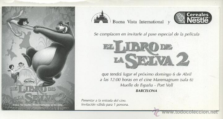 Cine: EL LIBRO DE LA SELVA 2.