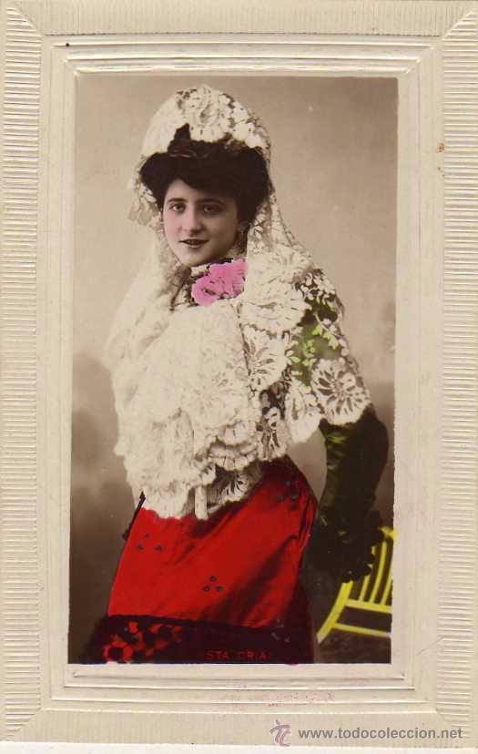 Cinema: Cupletista, art&iacute;sta Se&ntilde;orita Oria. Ernesto Madrid.. Acabado fotogr&aacute;fico. Sin circular.