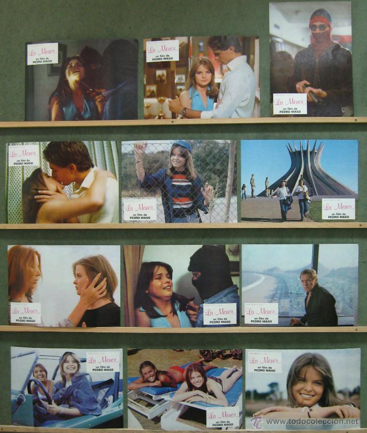 Cinema: WB23 LA MENOR PEDRO MASO SET COMPLETO 12 FOTOCROMOS ORIG ESTRENO
