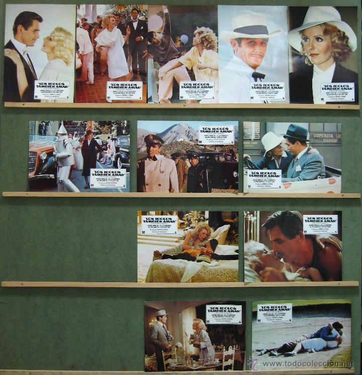 Cinema: WB30 LOS IDOLOS TAMBIEN AMAN JAMES BROLIN JILL CLAYBURGH SET COMPLETO 12 FOTOCROMOS ORIGINAL ESTRENO