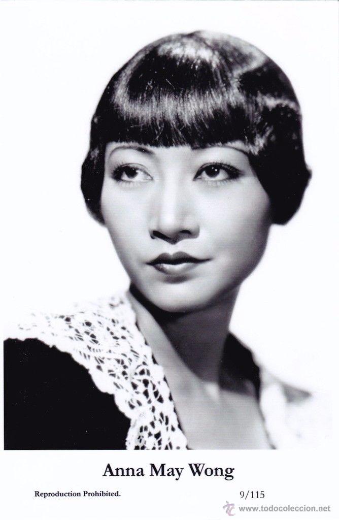 Cine: ANNA MAY WONG - Film star Pin Up PHOTO POSTCARD - Publisher Swiftsure Postcards 2000