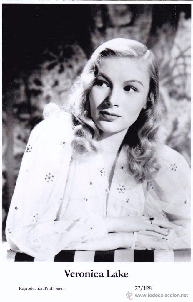Cine: VERONICA LAKE - Film star Pin Up - Publisher Swiftsure Postcards 2000