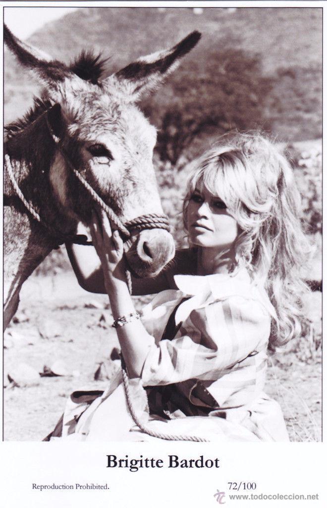 Cine: BRIGITTE BARDOT - Film star Pin Up - Publisher Swiftsure Postcards 2000