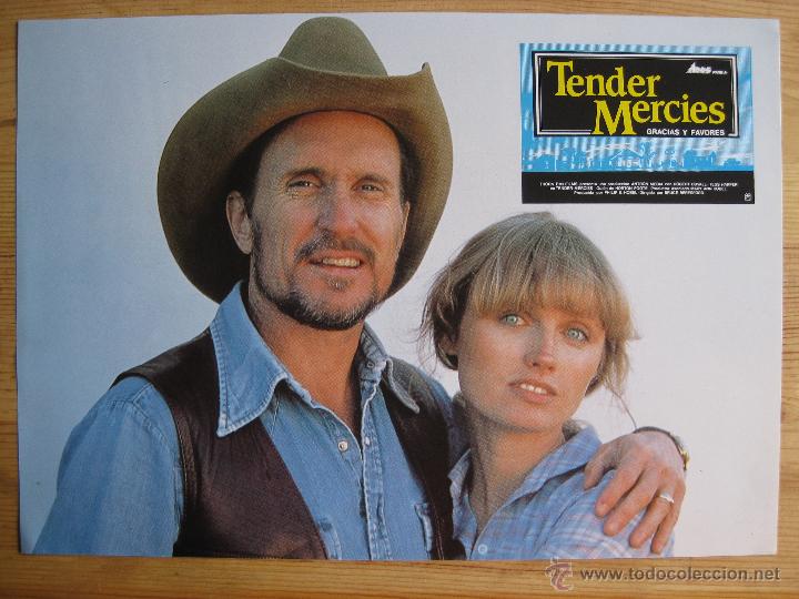 Cine: TENDER MERCIES, GRACIAS Y FAVORES - SERIE COMPLETA DE FOTOCROMOS - LOBBY CARDS-
