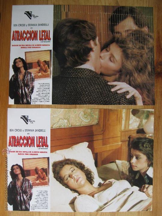 Cine: ATRACCION LETAL - SERIE COMPLETA DE FOTOCROMOS - LOBBY CARDS-