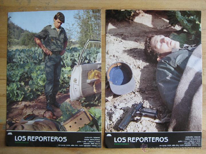 Cine: LOS REPORTEROS - SERIE COMPLETA DE FOTOCROMOS - LOBBY CARDS