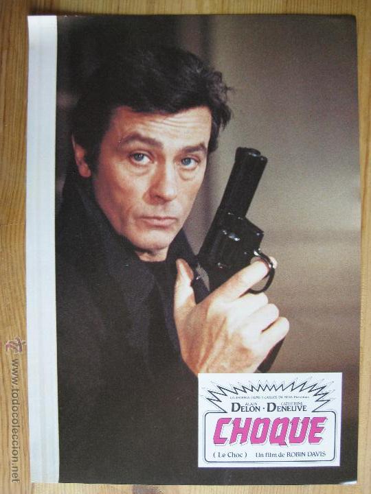 Cin&eacute;ma: CHOQUE - SERIE COMPLETA DE FOTOCROMOS - LOBBY CARDS