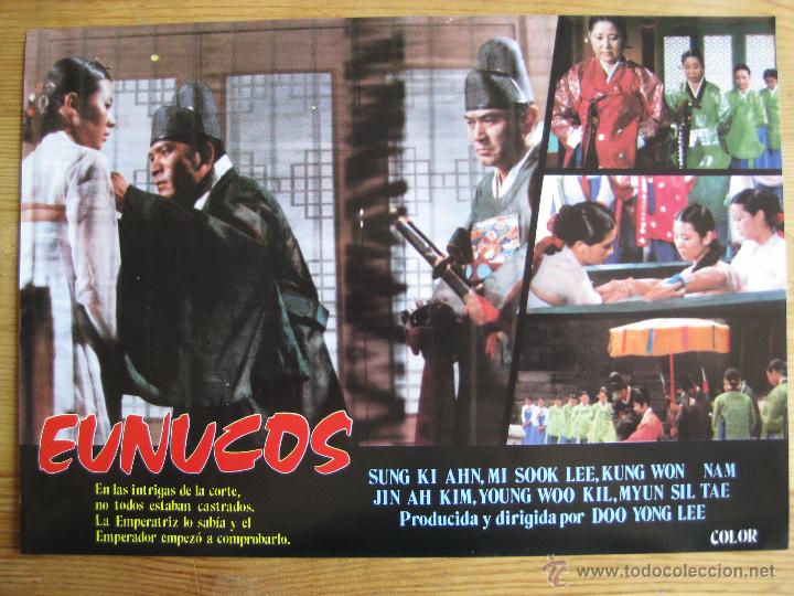 Cine: EUNUCOS - SERIE COMPLETA DE FOTOCROMOS - LOBBY CARDS
