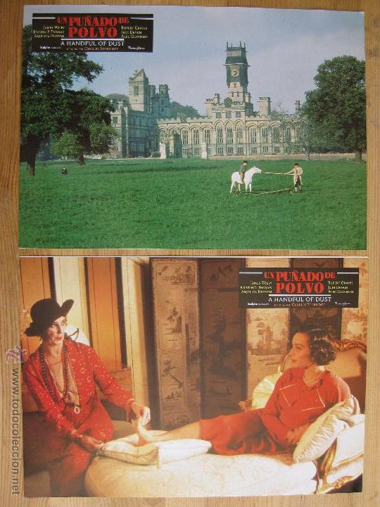 Cin&eacute;ma: UN PU&Ntilde;ADO DE POLVO - SERIE COMPLETA DE FOTOCROMOS - LOBBY CARDS