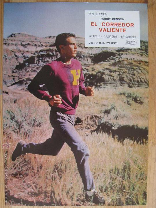 Cin&eacute;ma: EL CORREDOR VALIENTE - SERIE COMPLETA DE FOTOCROMOS - LOBBY CARDS