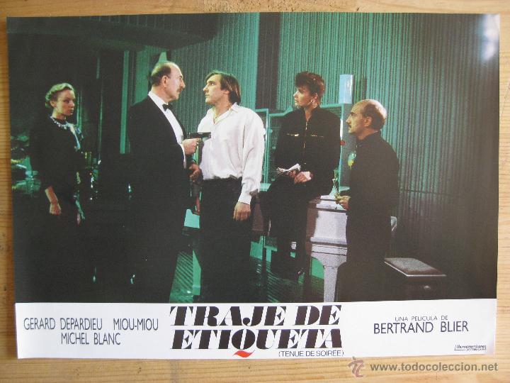 Cine: TRAJE DE ETIQUETA  - SERIE COMPLETA DE FOTOCROMOS - LOBBY CARDS-