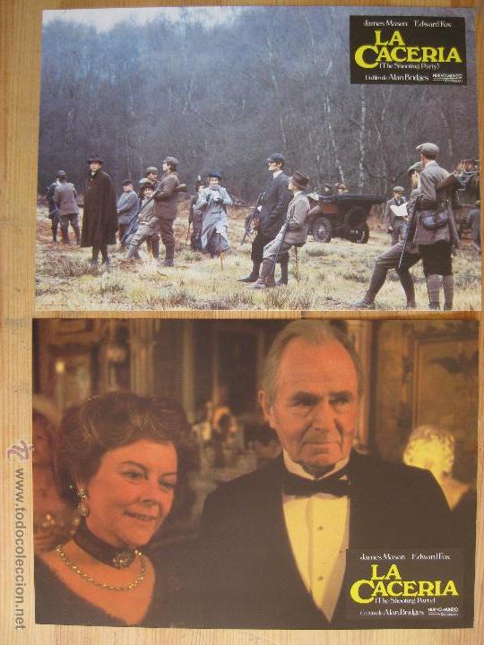 Cin&eacute;ma: LA CACERIA - SERIE COMPLETA DE FOTOCROMOS - LOBBY CARDS -