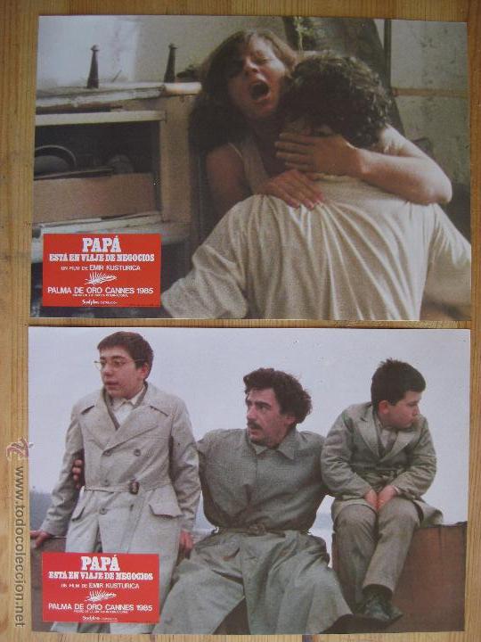 Cin&eacute;ma: PAPA ESTA EN VIAJE DE NEGOCIOS - SERIE COMPLETA DE FOTOCROMOS - LOBBY CARDS -