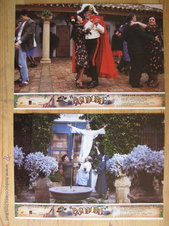 Cine: PASODOBLE  - SERIE COMPLETA DE FOTOCROMOS - LOBBY CARDS -