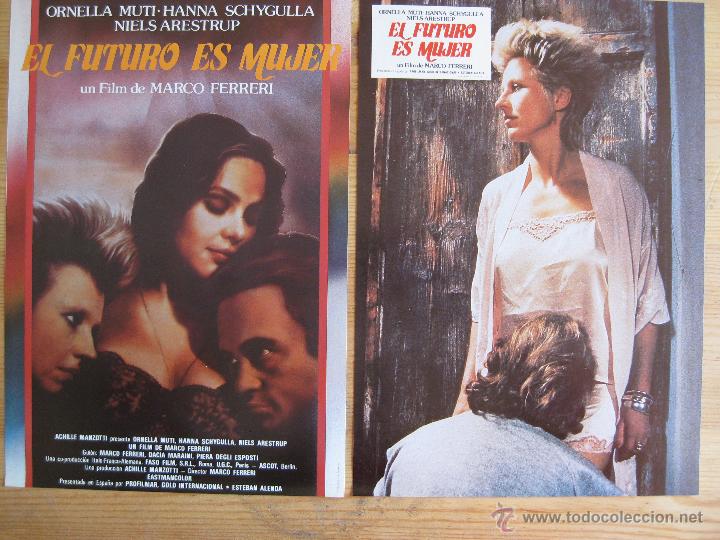 Cine: EL FUTURO ES MUJER - SERIE COMPLETA DE FOTOCROMOS - LOBBY CARDS -