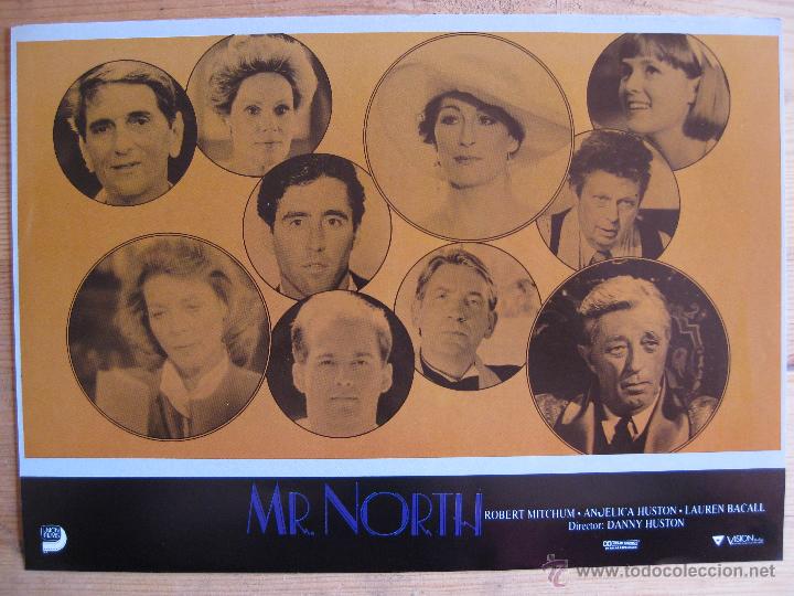 Cin&eacute;ma: MR. NORTH  - SERIE COMPLETA DE FOTOCROMOS - LOBBY CARDS -