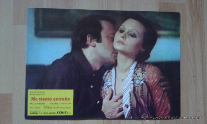 Cine: 6 fotocromos de la pelicula me siento extra&ntilde;a (rocio durcal)