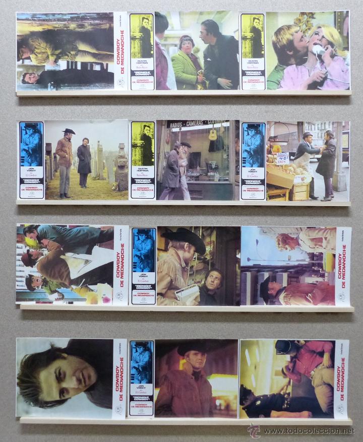Cinema: COWBOY DE MEDIANOCHE, DUSTIN HOFFMAN, JON VOIGHT - SET COMPLETO 12