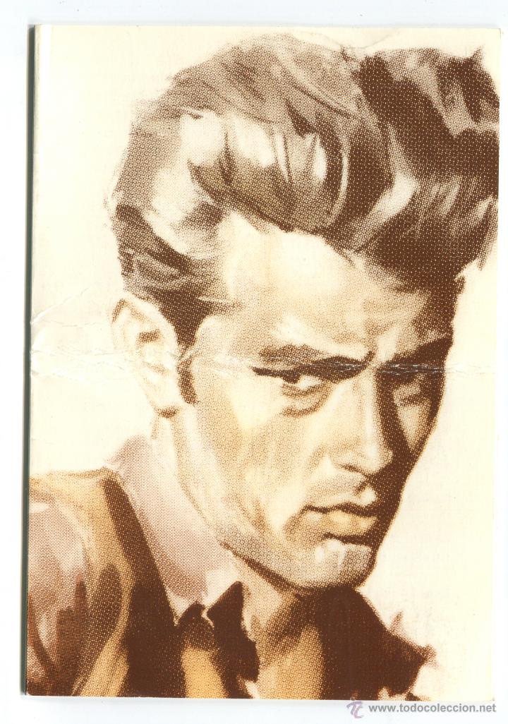 Cine: JAMES DEAN POSTAL ORIGINAL INVITACION  1995 ITALIANA