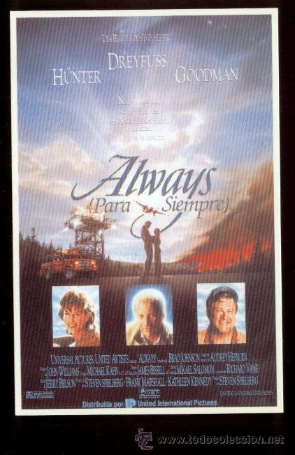 Postal Pelicula * Always * (para Siempre) - Hol - Buy Photos 