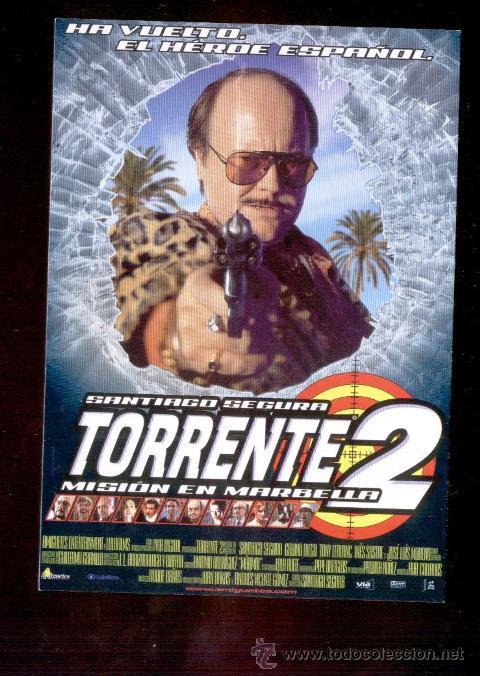 Cine: Postalfree **Torrente 2** - misi&oacute;n en Marbella (Santiago Segura) - 2001