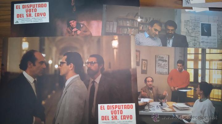 Cine: 4 FOTOCROMOS O FOTOGRAMAS DE EL DISPUTADO VOTO DEL SR. CAYO.