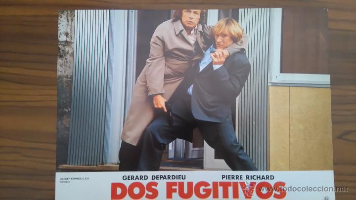 Cine: DOS FUGITIVOS. FOTOCROMO O FOTOGRAMA. PERFECTO ESTADO. GERARD DEPARDIEU Y PIERRE RICHARDS