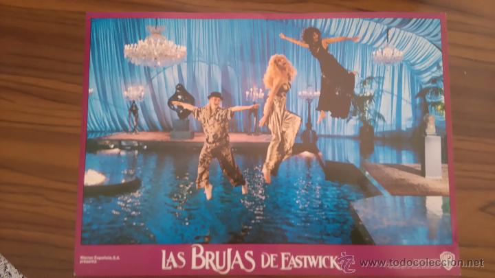 Cinema: LAS BRUJAS DE EASTWICK- THE WITCHES OF EASTWICK. 2 FOTOGRAMAS O FOTOCROMOS ORIGINALES. MOVIE