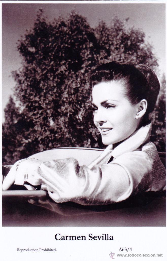 Cine: CARMEN SEVILLA - Film star Pin Up - Publisher Swiftsure Postcards 2000
